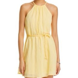 Like New Bella Dahl Yellow Halter Neck Dress